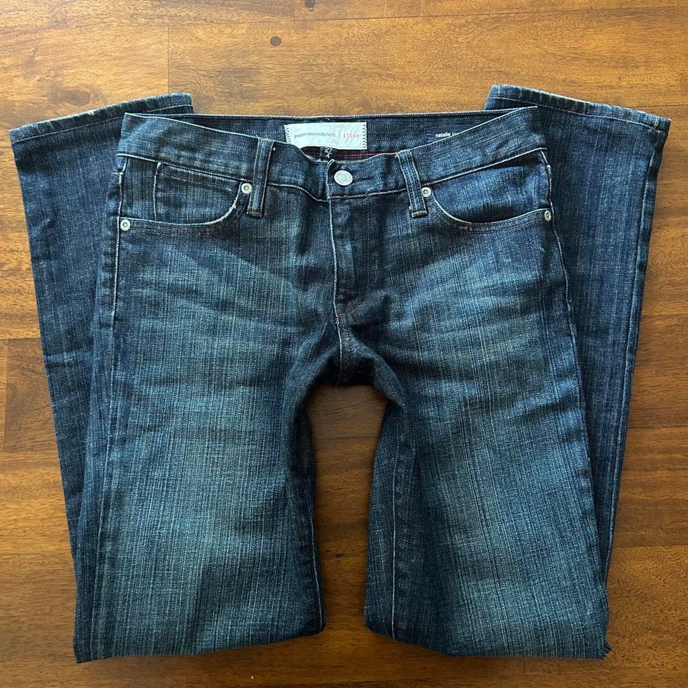 Y2K Vintage Paper Denim & Cloth Natalie Low Rise Peg Leg Jeans| Bella Swan - 27